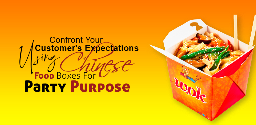 chinese food boxes for party purpose