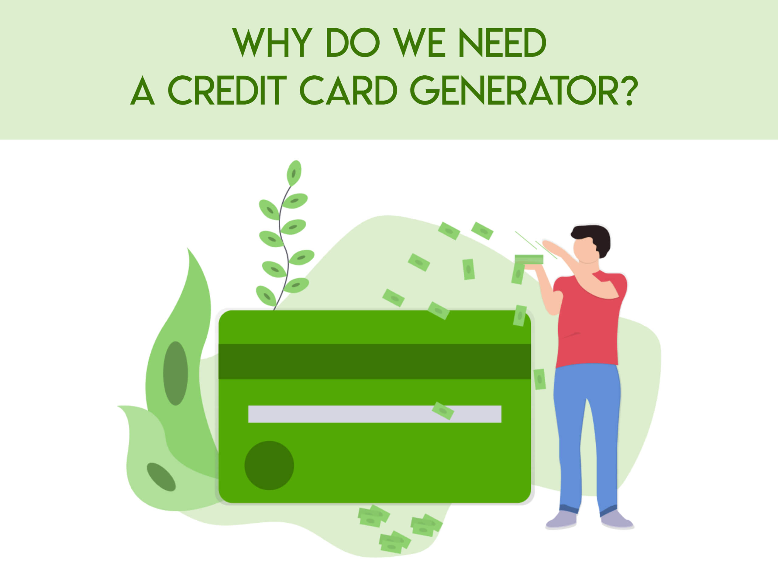 Why Do We Need a Credit Card Generator?