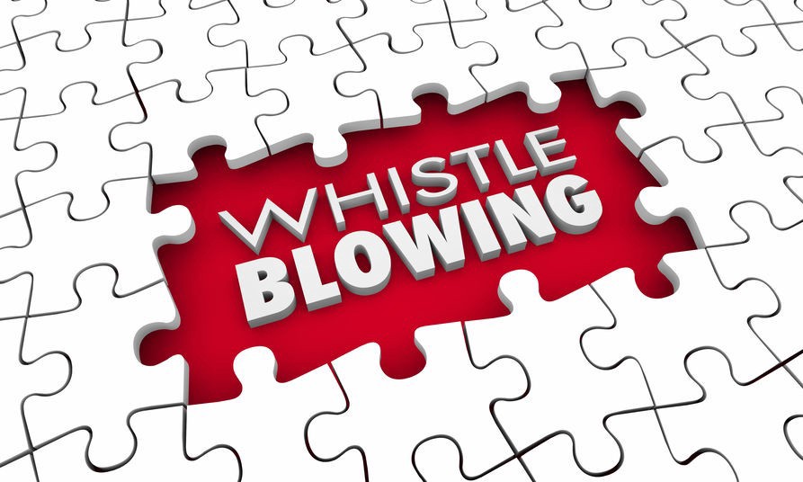 What is the purpose of Whistleblowing