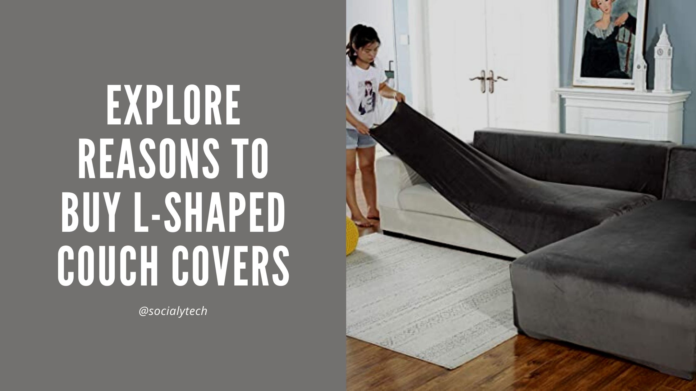 lshape couch cover